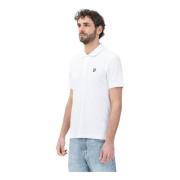 Lyle & Scott Vit Polo Skjorta Vår Sommar White, Herr