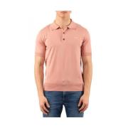 Dsquared2 Stilig Polo Tröja Pink, Herr