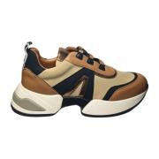 Alexander Smith Pelle Sneaker Beige, Dam