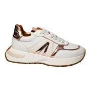 Alexander Smith Pelle Sneaker White, Dam