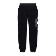 Versace Sweatpants med logotyp Black, Herr