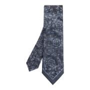 Versace Sidenslips med Barocco-motiv Blue, Herr