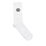 Gucci Vita Bomull Logo Ankelsockor White, Unisex