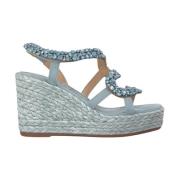 ALMA EN PENA Orm strass kilklack Blue, Dam