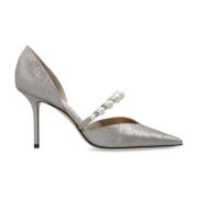 Jimmy Choo Hälsade skor Aurelie Gray, Dam