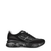 Premiata Svarta Sneakers - IT Storleksskala Black, Herr