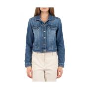 Dondup Stilren Blouson Jacka Blue, Dam