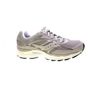 Saucony Grå Mocka Mesh Sneakers Gray, Herr