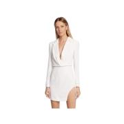 PINKO Elegant Blazer Klänning White, Dam