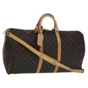 Louis Vuitton Vintage Pre-owned Canvas resvskor Brown, Dam