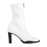 Alexander McQueen Vita ankelboots för kvinnor White, Dam