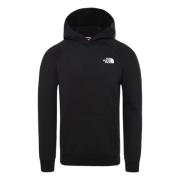 The North Face Herr Zip Hoodies Bomullsblandning Black, Herr