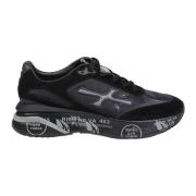 Premiata Svarta Sneakers - Var.6445 Nero Black, Herr