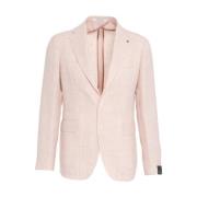 Tagliatore Herrkläder Blazer Rosa Ss25 Pink, Herr