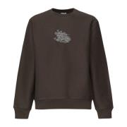 Burberry Skugga Print Jersey Sweatshirt Gray, Herr