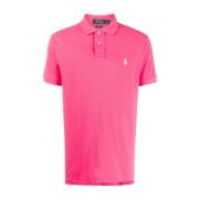 Polo Ralph Lauren Rosa Broderad Logopiké Pink, Herr