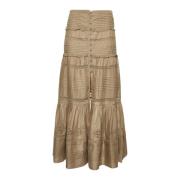 Isabel Marant Étoile Snygg Kjolar Kollektion Beige, Dam