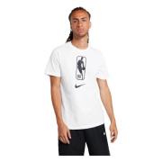 Jordan NBA Bomull T-shirt White, Herr