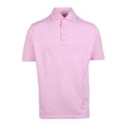 Filippo De Laurentiis Bomull Polo Pink, Herr