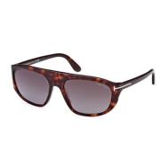 Tom Ford Stiliga solglasögon för modeentusiaster Brown, Unisex