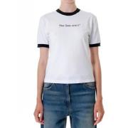 MSGM Stiliga T-shirts och Polos Kollektion White, Dam