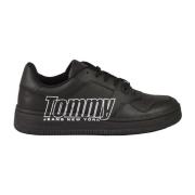 Tommy Jeans Basket Logo Sneakers Black, Herr