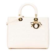 Dior Vintage Pre-owned Laeder dior-vskor White, Dam