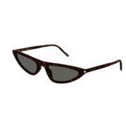 Saint Laurent Eleganta solglasögon för stilförbättring Black, Unisex