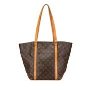 Louis Vuitton Vintage Pre-owned Canvas totevskor Brown, Dam