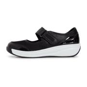 Cesare Gaspari Sommar Läder Sneakers - Svart Black, Dam