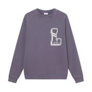 Les Deux Frihet Sweatshirt Purple, Herr