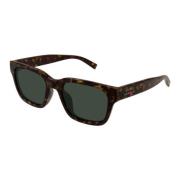 Gucci Stiliga solglasögon Brown, Unisex