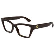 Gucci Stiliga solglasögon Gg1715O-002 Brown, Unisex