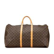 Louis Vuitton Vintage Pre-owned Canvas resvskor Brown, Dam