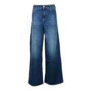 Emporio Armani Stiliga Jeans med Bomullsblandning Blue, Dam