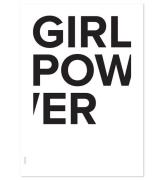 I Love My Type Affisch - 50x70 - The Powerful Type - Girl Power