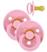 Bibs Color Nappar - Stl. 1 - Naturgummi - Baby Pink