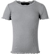 Rosemunde T-shirt - Silke/Bomull - LjusgrÃ¥