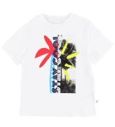 Stella McCartney Kids T-shirt - Vit m. Palmer