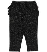 Little Wonders Leggings - Abigail - Svart m. Glitterprickar