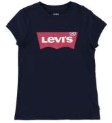 Levis T-shirt - Batwing - MarinblÃ¥ m. Logo