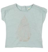 Small Rags T-shirt - LjusblÃ¥ m. Glitter