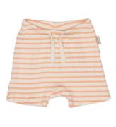 Petit Piao Shorts - Modal Striped - Peach Naught/Eggnog