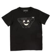 Emporio Armani T-shirt - Svart m. Logo