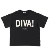 Dolce & Gabbana T-shirt - Diva - Svart/Vit