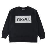 Versace Sweatshirt - Svart m. GrÃ¥