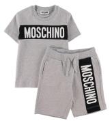 Moschino Set - T-shirt/Shorts - GrÃ¥melerad