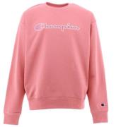 Champion Fashion Sweatshirt - Rosa med Logo