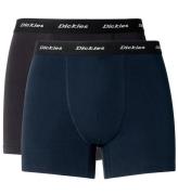 Dickies Boxershorts - 2-pack - MarinblÃ¥/Svart