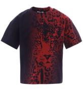 Dolce & Gabbana T-shirt - Djur - Svart/RÃ¶d Leo